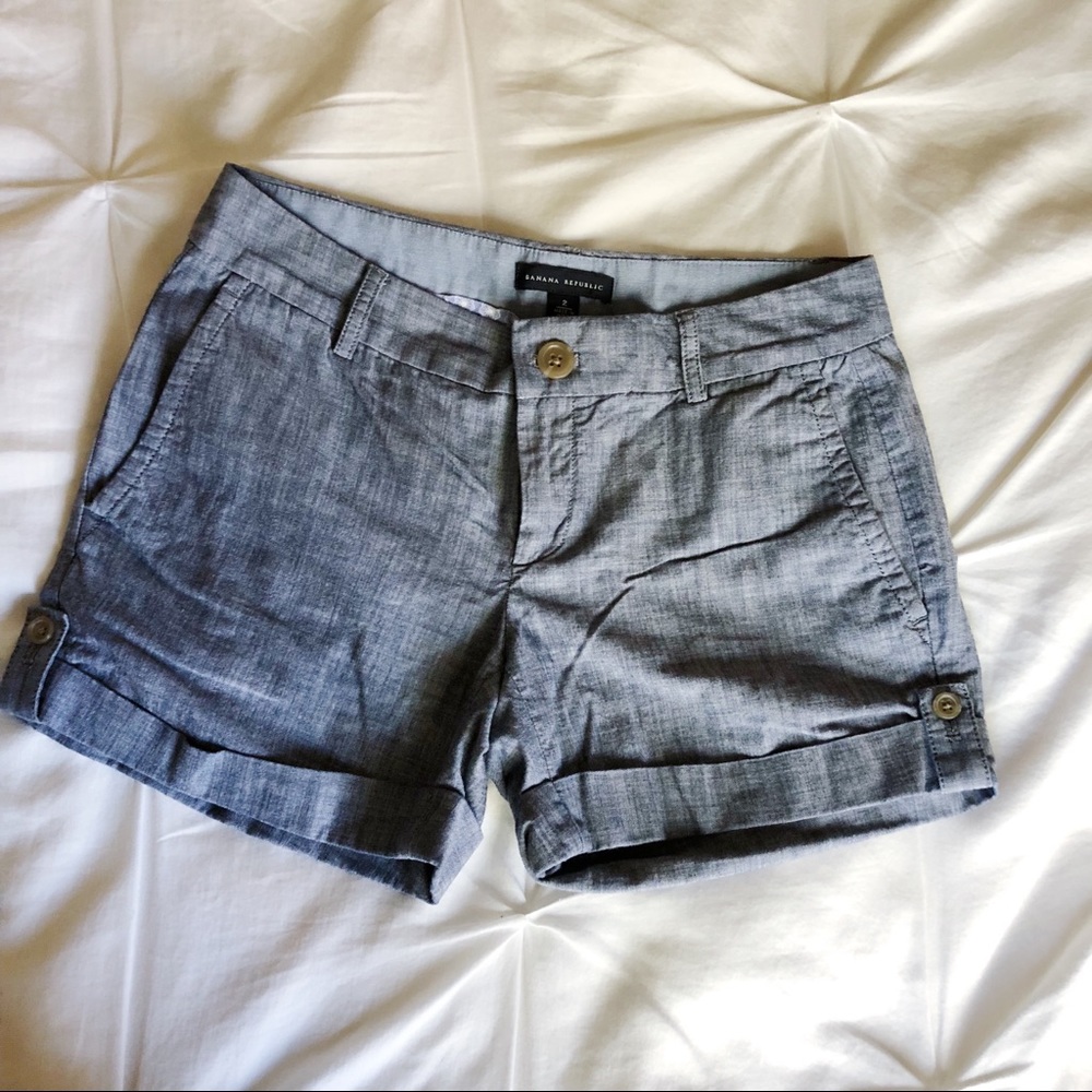 Banana Republic chambray shorts